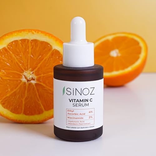 Sinoz Vitamin C Brightening Face Serum with Hyaluronic Acid - 30ml