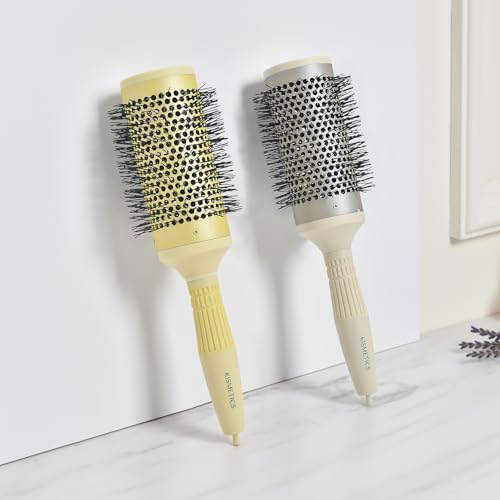 KISMETICS 2.1" Large Round Hair Brush - Ceramic Ion Vented Blowout Brush