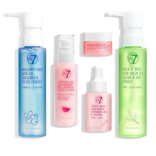 W7 Self Care Skincare Set - Complete Daily Face Routine