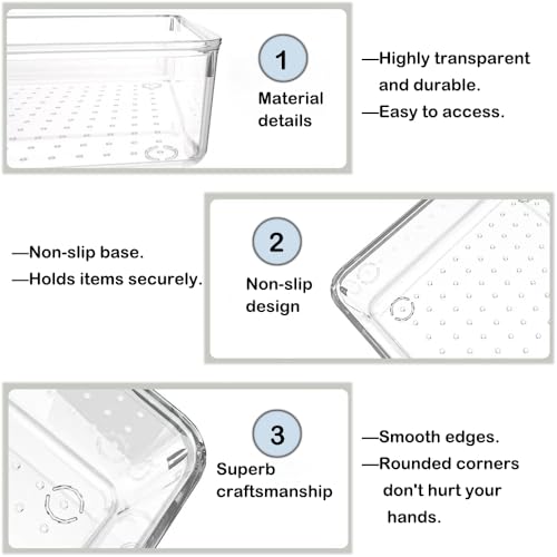16-Pack Drawer Organizer Set - Versatile Storage Trays for Home & Office