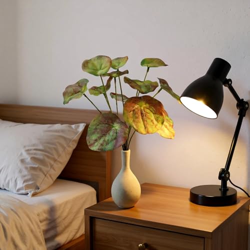 Artificial Pilea Plant with Ceramic Vase - 12" Indoor Greenery