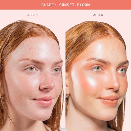 Kara Beauty Baked Blush - Coral Sunset Bloom for Glowy Skin