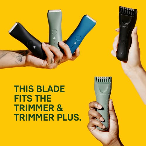 Meridian Ceramic Replacement Blade for Body Trimmer - Anti-Nick, Rust-Resistant, Easy Click-In Fit
