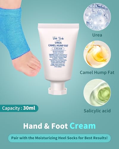VEDA TINDA SCENT Foot Care Kit - 5 Count Urea Cream & Salt Scrub