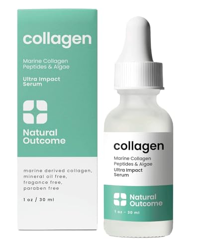 Natural Outcome Collagen Peptide Face Serum - Firming & Anti-Aging 1 oz