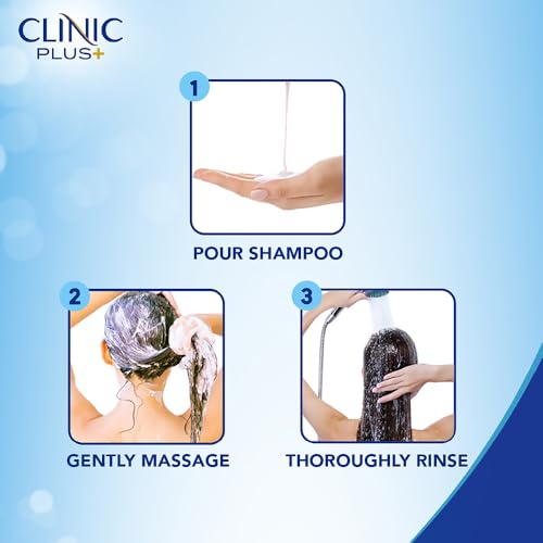 Clinic Plus Strong & Long Shampoo with Milk Protein - 650ml (21.9 Fl Oz)