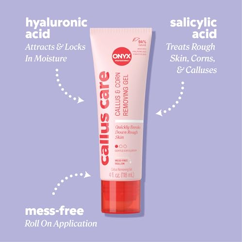 Onyx Professional Callus Remover Gel - Fast Acting 4 fl oz