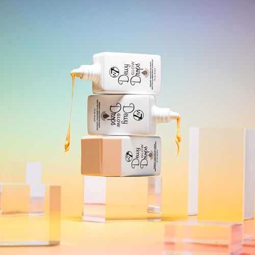 W7 Dewy Glow Drops | Liquid Highlighter for Radiant Skin