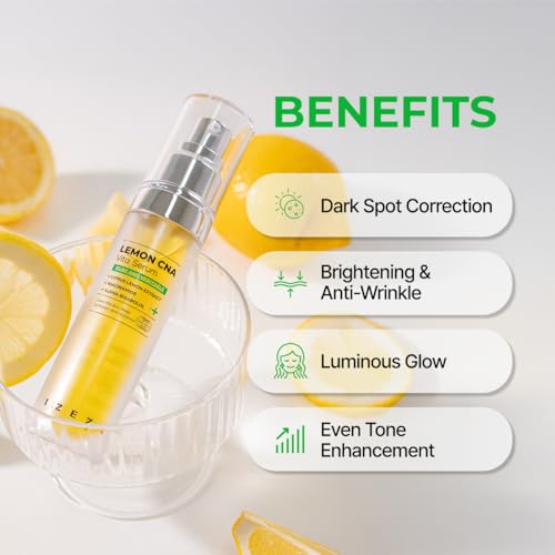IZEZE Lemon CNA Serum | Dark Spot Correcting & Illuminating 1.01 fl. oz