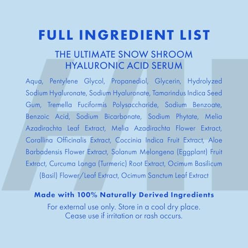 Handmade Heroes Tremella Hyaluronic Acid Serum for Deep Skin Hydration