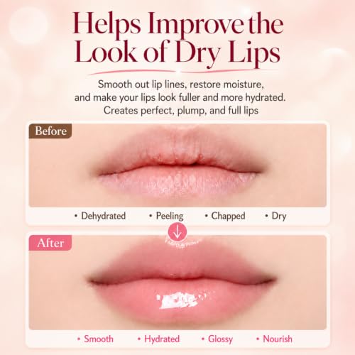 KALLCSENY 4pcs Summer Tinted Lip Balm Butter & Conditioning Lip Mask Set