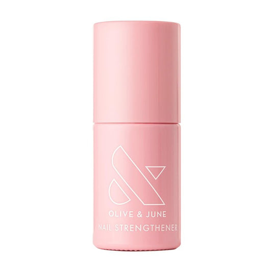Olive & June Nail Strengthener | Heals & Conditions Weak, Brittle Nails | Up to 77% Increase in Strength | Prevents Peeling & Ridges | Celery Seed + Flora Complex | Vegan, Cruelty-Free Nail Treatment