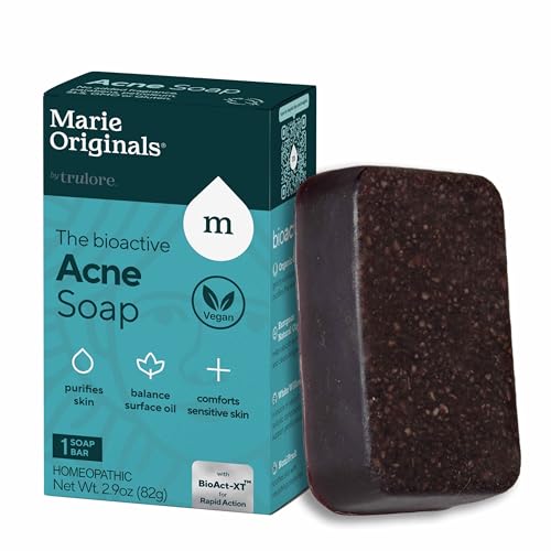 Marie Originals Acne Bar Soap with Bentonite Clay & Oat Bran