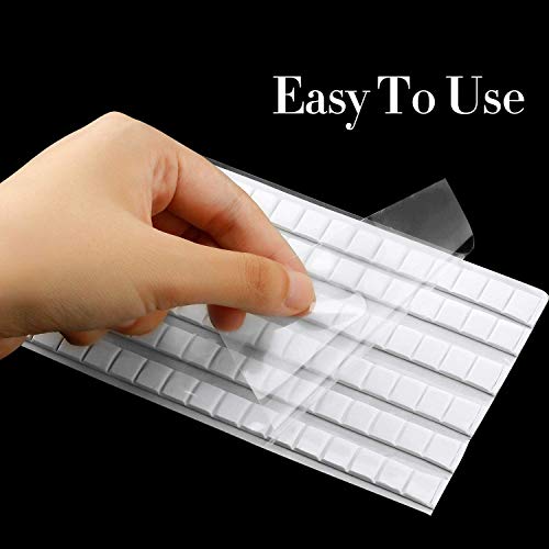Blulu Acrylic Nail Stand Set with 96 Reusable Adhesive Putty