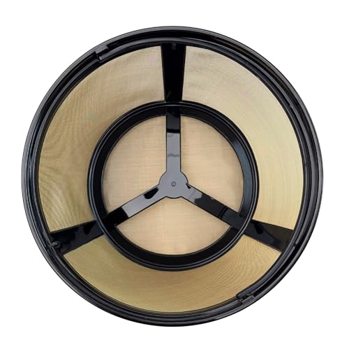 Tronmei 8-12 Cup Reusable Coffee Filter - Stainless Steel Mesh