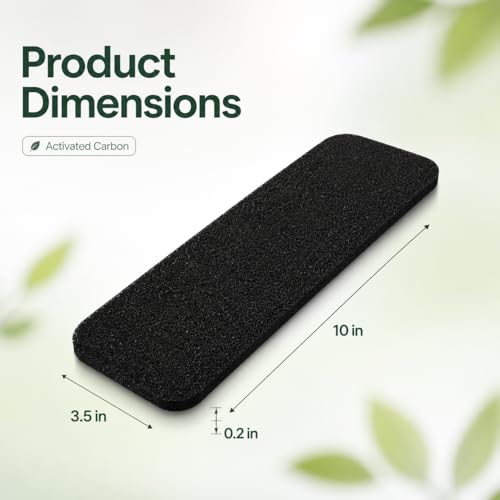 Washable Ceiling Fan Blade Air Filters - 10 Pack for Dust & Pet Hair