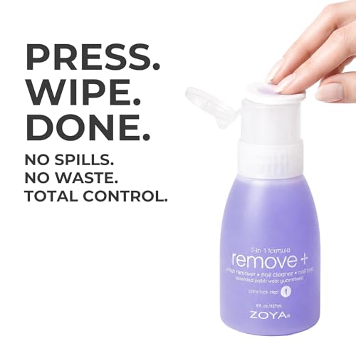 ZOYA Remove Plus Acetone Nail Polish Remover - 8 Fl Oz