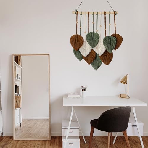 Large Macrame Wall Hanging - Boho Wall Decor (17x23 inches)