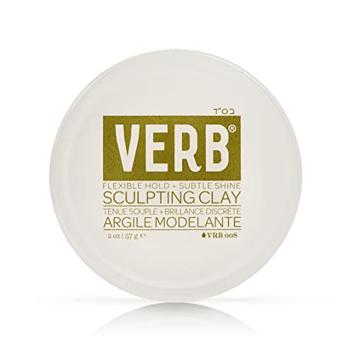 VERB Sculpting Clay Pomade - Medium Hold, Light Shine, 2 oz