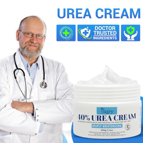 Sagry 40% Urea Cream for Feet & Hands - Deep Moisturizing Repair