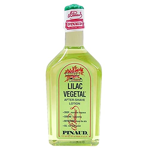 Clubman Pinaud Lilac Vegetal After-Shave Lotion 12 oz for Men, Classic Fragrance