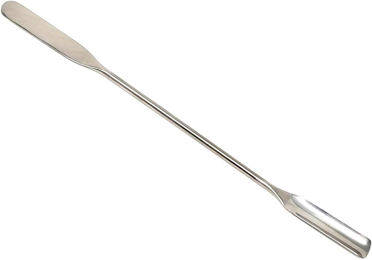 Makeup Spatula Tool - Professional Stainless Steel Mixer for Cosmetics | Depotting, Scraping & Mixing