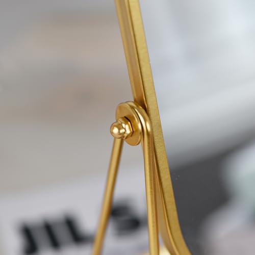 Tstarer Gold 360° Rotating Makeup Mirror with Storage