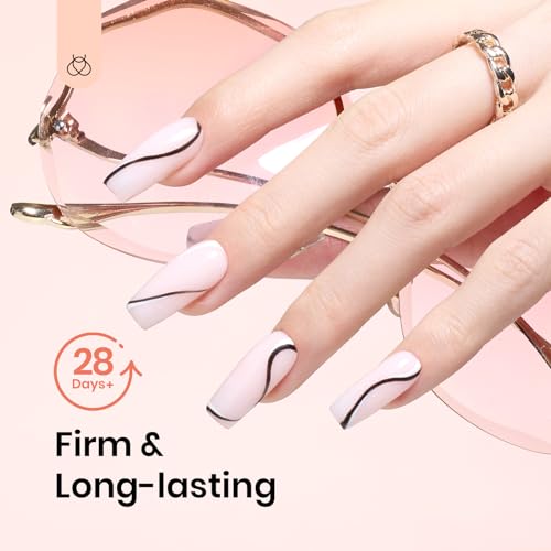 Beetles Soft Glam Nail Extension Gel Kit - 4 Colors Poly Gel