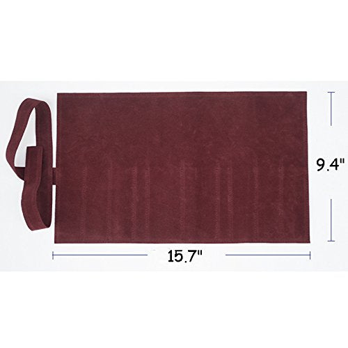 Creation Core Microfiber Roll-Up Hairdressing Scissor Pouch, 10-Pocket