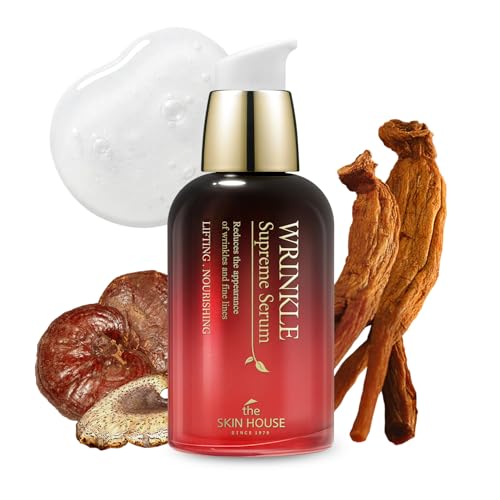 The Skin House Wrinkle Supreme Serum with Red Ginseng & Mushroom, 1.69 fl.oz