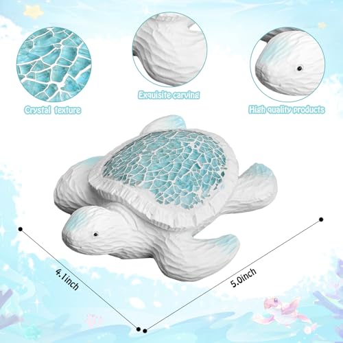 Handcrafted Sea Turtle Figurine - Ocean-Themed Home Decor