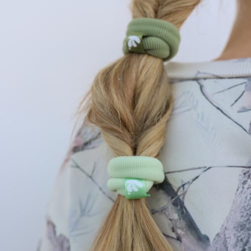 KAXI High Intensity Nylon Hair Ties - Gentle No-Damage Ponytail Holders
