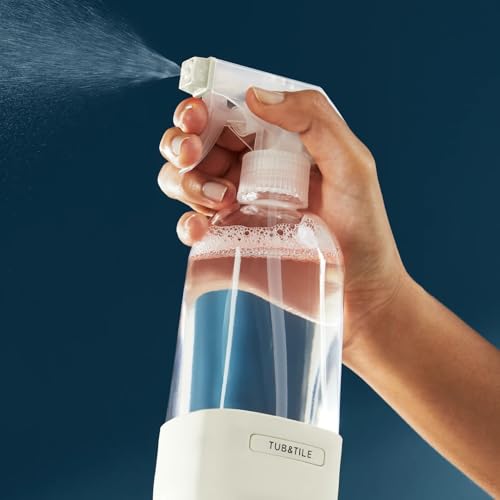 Grove Co. Refillable Glass Spray Bottle 16 oz White - Eco-Friendly Cleaning