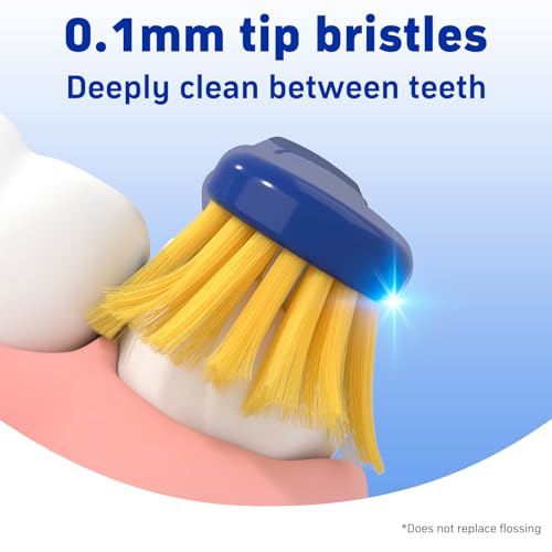 Adult Ultra Soft Wide Head Manual Toothbrush 4-Pack for Sensitive Gums