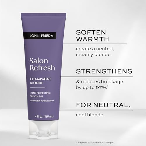 John Frieda Champagne Blonde Tone Perfecting Treatment, 4 fl oz