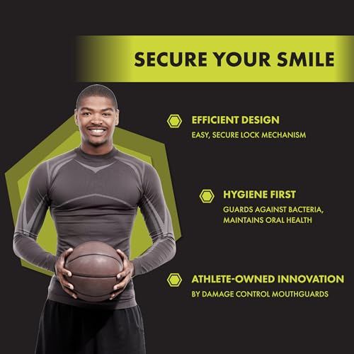 Damage Control Hard Shell Mouth Guard Case - Heavy Duty & Ventilated