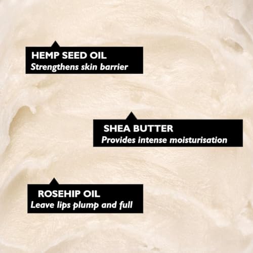 UpCircle Hemp & Shea Butter Lip Balm - Hydrating & Plumping Treatment 15ml