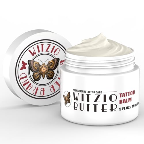 Tattoo Aftercare Balm & Butter - 5oz (150ml) for Healing & Vibrancy