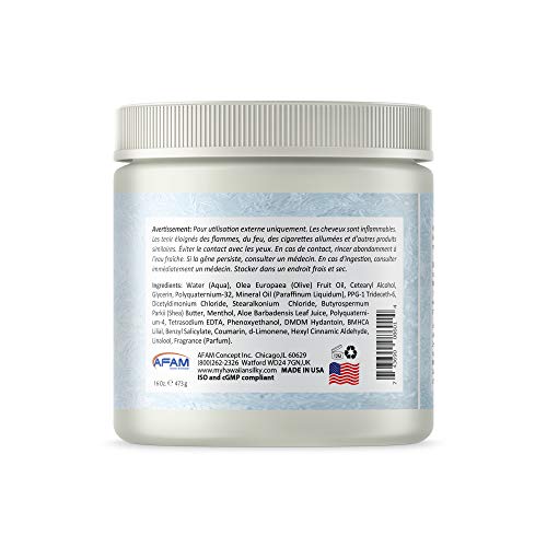 Hawaiian Silky Leave-In Conditioner Cream - 16 fl oz, Moisture Lock, Anti-Breakage, Repair Dry Hair