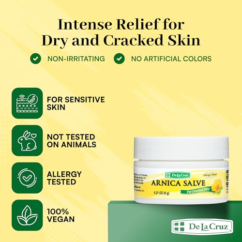 De La Cruz Arnica Salve for Deep Moisture Relief - 0.21 oz