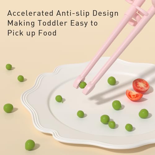 Kids Training Chopsticks with Portable Case - BPA-Free & Adjustable