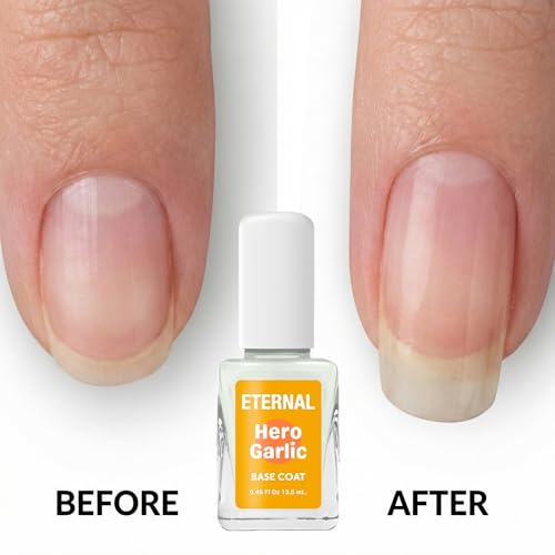 Eternal Garlic Nail Strengthener & Strengthening Base Coat Treatment