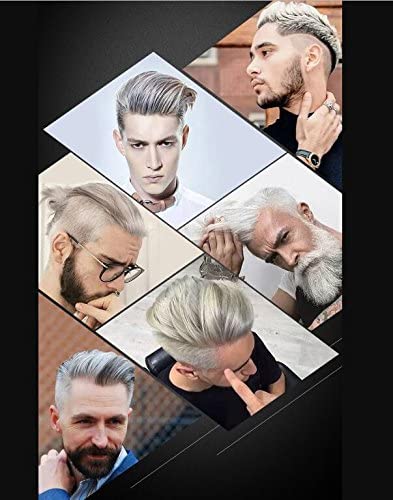 Temporary Silver Gray Hair Spray Color Wax - Washable Hair Dye for Cosplay, Halloween & Parties | 4.23 Oz
