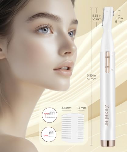 Battery Operated Eyebrow Trimmer for Women & Facial Hair Removal