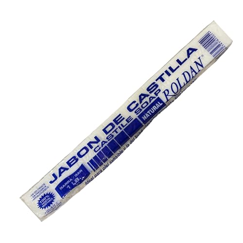 Roldan Castile Soap - Natural Soap for Sensitive & Baby Skin - 1 lb