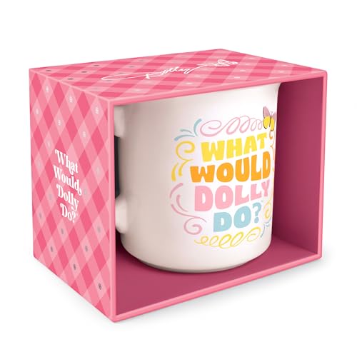 Dolly Parton What Would Dolly Do 16-Oz Ceramic Mug - Microwave Safe
