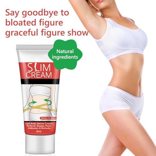 Slimming Hot Cream for Belly, Waist & Buttocks - Fat Burner