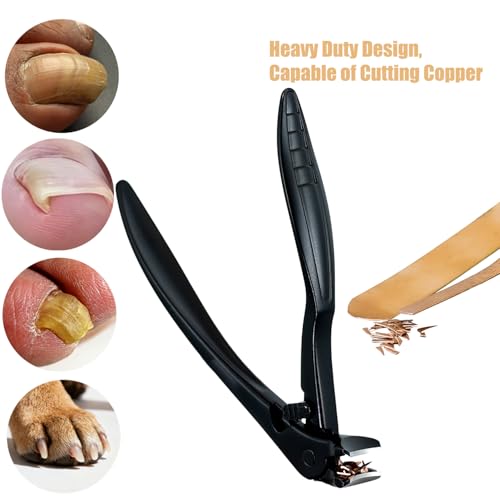Aondos Heavy Duty Angled Nail Clippers for Thick & Ingrown Nails