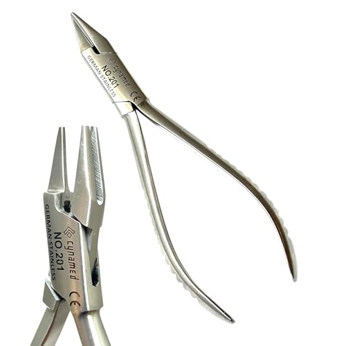 Premium German Stainless Orthodontic Aderer Plier - 3 Prong Dental Wire Bending Tool
