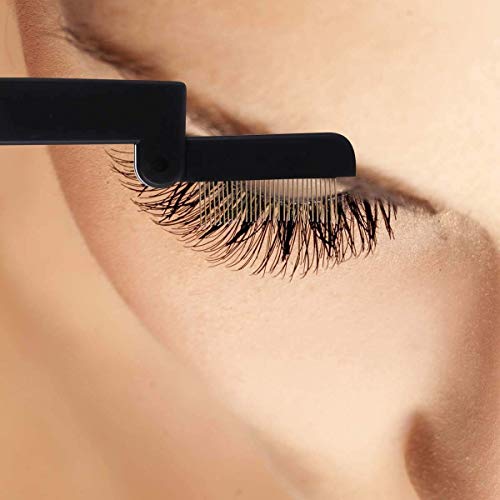 Dual-Sided Mascara & Brow Grooming Tool - Portable Lash Separator